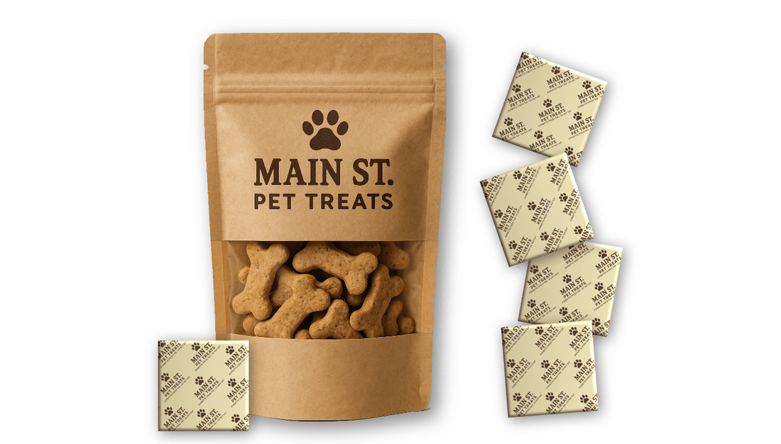How Fiber Desiccant Tabs Keep Freshly Baked Dog Treats Fresh in Retail Bags - Zorbette Dri-Tabs