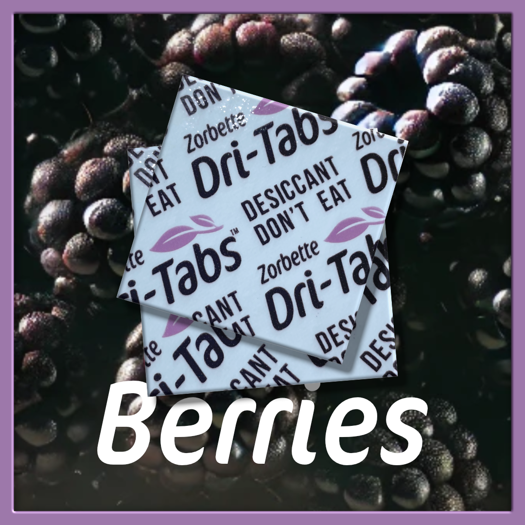 Zorbette Dri-Tabs: Moisture Absorbing Fiber Desiccants